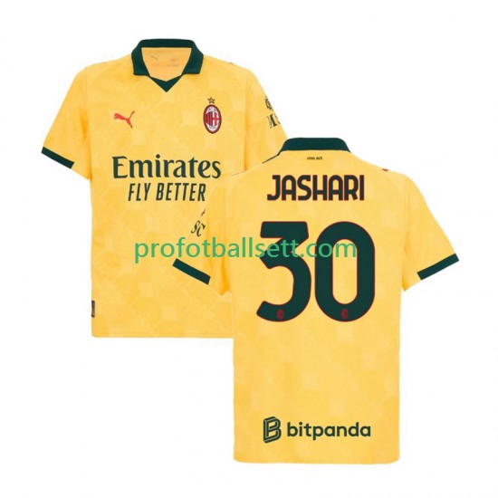Fotballdrakt AC Milan Ardon Jashari 30 Herre Tredjekit 2025-2026 Kortermet