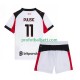 Fotballdrakt AC Milan Christian Pulisic 11 Barn Bortekit 2025-2026 Kortermet