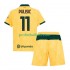 Fotballdrakt AC Milan Christian Pulisic 11 Barn Tredjekit 2025-2026 Kortermet