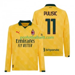 Fotballdrakt AC Milan Christian Pulisic 11 Herre Tredjekit 2025-2026 Langermet