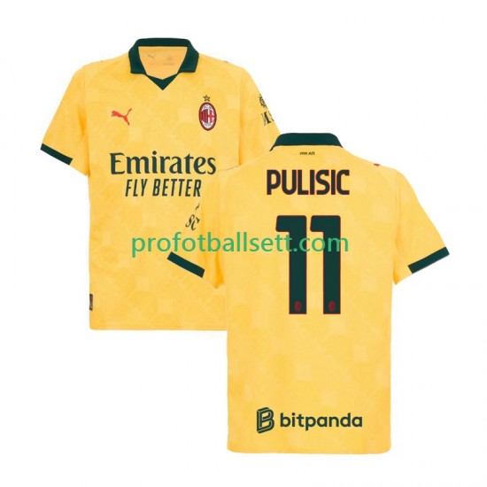Fotballdrakt AC Milan Christian Pulisic 11 Herre Tredjekit 2025-2026 Kortermet