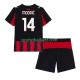 Fotballdrakt AC Milan Luca Modric 14 Barn Hjemmekit 2025-2026 Kortermet