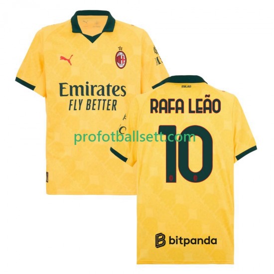 Fotballdrakt AC Milan Rafael Leao 10 Herre Tredjekit 2025-2026 Kortermet