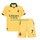 Fotballdrakt AC Milan Santiago Gimenez 7 Barn Tredjekit 2025-2026 Kortermet