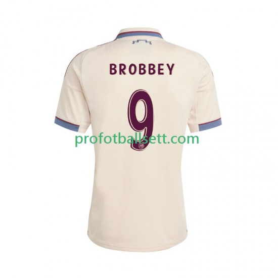 Fotballdrakt AFC Ajax Brian Brobbey 9 Herre Tredjekit 2025-2026 Kortermet