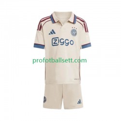 Fotballdrakt AFC Ajax Barn Tredjekit 2025-2026 Kortermet