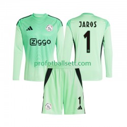 Fotballdrakt AFC Ajax Keeper Vitezslav Jaros 1 Barn Hjemmekit 2025-2026 Langermet
