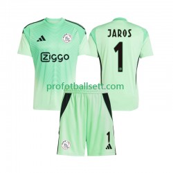 Fotballdrakt AFC Ajax Keeper Vitezslav Jaros 1 Barn Hjemmekit 2025-2026 Kortermet