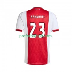 Fotballdrakt AFC Ajax Steven Berghuis 23 Herre Hjemmekit 2025-2026 Kortermet