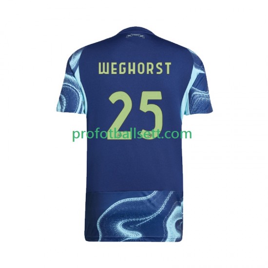 Fotballdrakt AFC Ajax Wout Weghorst 25 Herre Bortekit 2025-2026 Kortermet