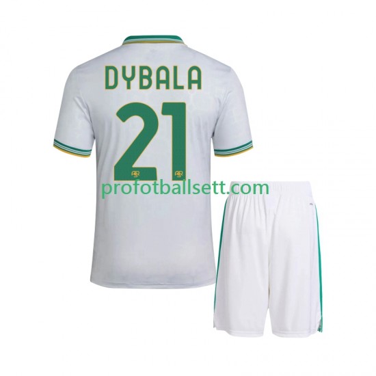 Fotballdrakt AS Roma Dybala 21 Barn Tredjekit 2025-2026 Kortermet