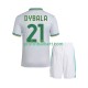 Fotballdrakt AS Roma Dybala 21 Barn Tredjekit 2025-2026 Kortermet