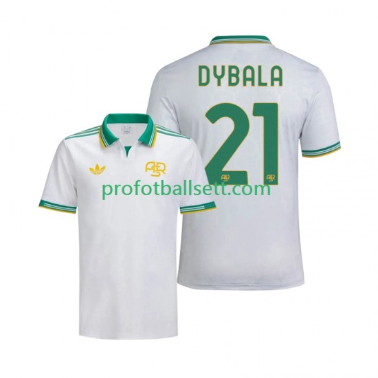 Fotballdrakt AS Roma Dybala 21 Herre Tredjekit 2025-2026 Kortermet