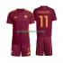 Fotballdrakt AS Roma Evan Ferguson 11 Barn Hjemmekit 2025-2026 Kortermet