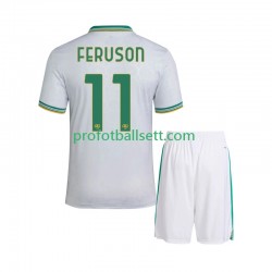 Fotballdrakt AS Roma Evan Ferguson 11 Barn Tredjekit 2025-2026 Kortermet