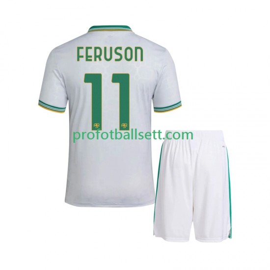 Fotballdrakt AS Roma Evan Ferguson 11 Barn Tredjekit 2025-2026 Kortermet