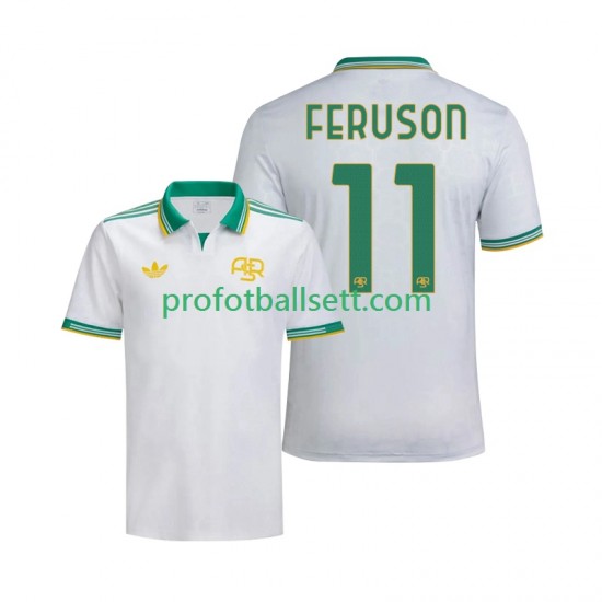 Fotballdrakt AS Roma Evan Ferguson 11 Herre Tredjekit 2025-2026 Kortermet