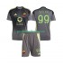 Fotballdrakt AS Roma Keeper Mile Svilar 99 Barn Hjemmekit 2025-2026 Kortermet