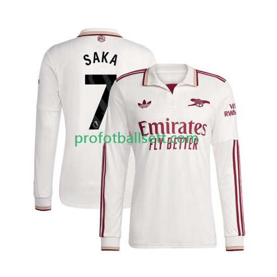 Fotballdrakt Arsenal Bukayo Saka 7 Herre Tredjekit 2025-2026 Langermet