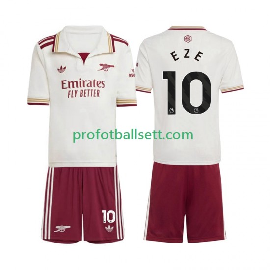 Fotballdrakt Arsenal Eberechi Eze 10 Barn Tredjekit 2025-2026 Kortermet