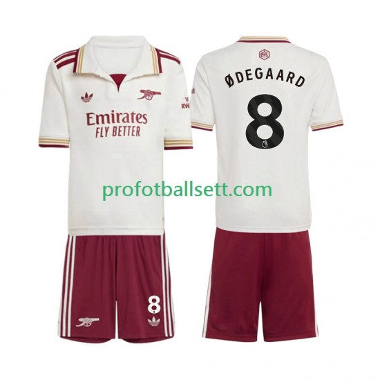 Fotballdrakt Arsenal Martin Odegaard 8 Barn Tredjekit 2025-2026 Kortermet
