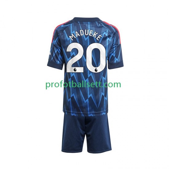 Fotballdrakt Arsenal Noni Madueke 20 Barn Bortekit 2025-2026 Kortermet