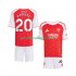 Fotballdrakt Arsenal Noni Madueke 20 Barn Hjemmekit 2025-2026 Kortermet