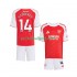Fotballdrakt Arsenal Viktor Gyokeres 14 Barn Hjemmekit 2025-2026 Kortermet