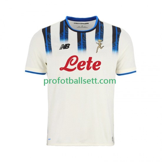 Fotballdrakt Atalanta Herre Bortekit 2025-2026 Kortermet