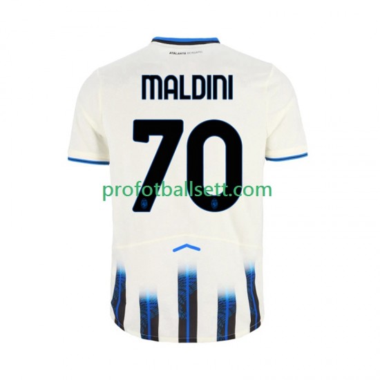 Fotballdrakt Atalanta Daniel Maldini 70 Herre Bortekit 2025-2026 Kortermet