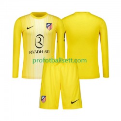 Fotballdrakt Atlético Madrid Keeper Barn Hjemmekit 2025-2026 Langermet