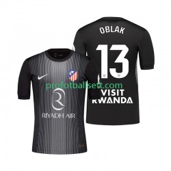 Fotballdrakt Atlético Madrid Keeper Jan Oblak 13 Herre Bortekit 2025-2026 Kortermet