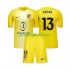 Fotballdrakt Atlético Madrid Keeper Jan Oblak 13 Barn Hjemmekit 2025-2026 Kortermet