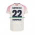 Fotballdrakt Bayer 04 Leverkusen Victor Boniface 22 Herre Bortekit 2025-2026 Kortermet
