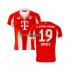 Fotballdrakt FC Bayern München Alphonso Davies 19 Herre Hjemmekit 2025-2026 Kortermet
