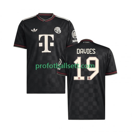 Fotballdrakt FC Bayern München Alphonso Davies 19 Herre Tredjekit 2025-2026 Kortermet