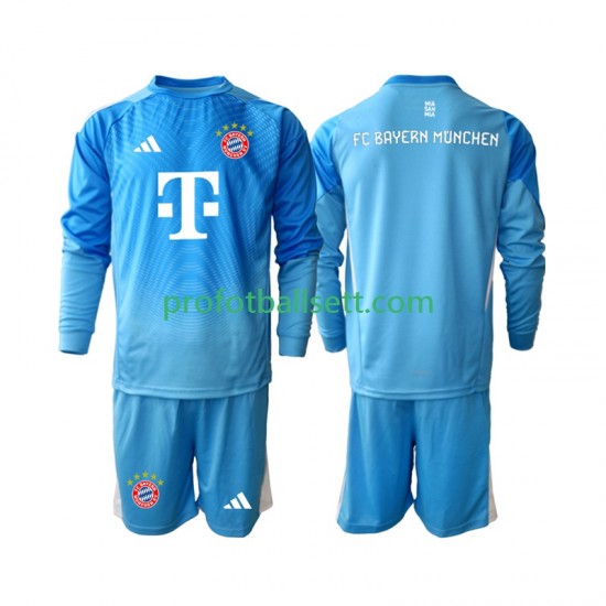 Fotballdrakt FC Bayern München Keeper Barn Tredjekit 2025-2026 Langermet