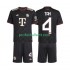 Fotballdrakt FC Bayern München Jonathan Tah 4 Barn Tredjekit 2025-2026 Kortermet