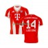 Fotballdrakt FC Bayern München Luis Diaz 14 Herre Hjemmekit 2025-2026 Kortermet
