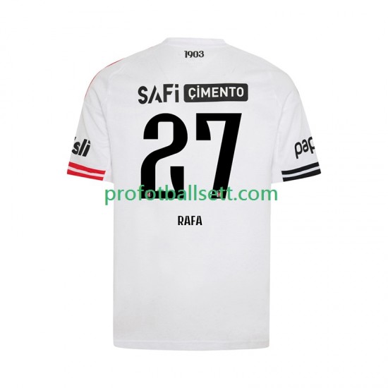 Fotballdrakt Besiktas Rafa Silva 27 Herre Hjemmekit 2025-2026 Kortermet
