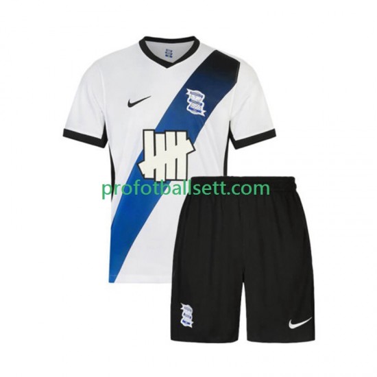Fotballdrakt Birmingham City Barn Bortekit 2025-2026 Kortermet