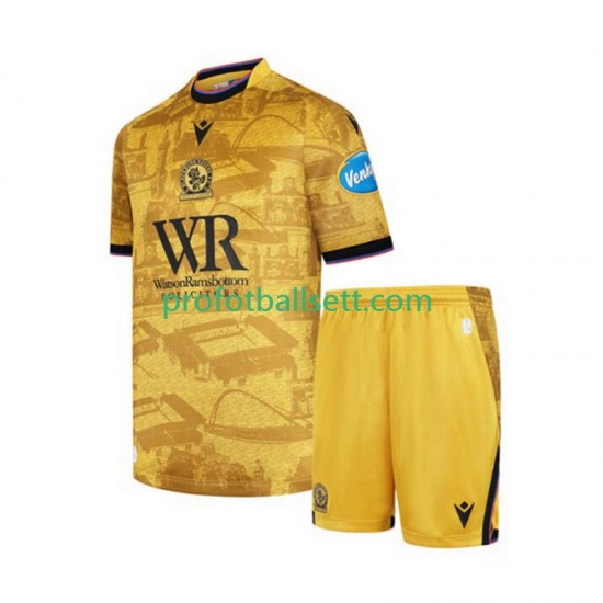 Fotballdrakt Blackburn Rovers Barn Bortekit 2025-2026 Kortermet