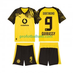Fotballdrakt Borussia Dortmund Serhou Guirassy 9 Barn Hjemmekit 2025-2026 Kortermet