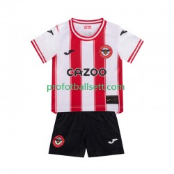 Fotballdrakt Brentford Barn Hjemmekit 2025-2026 Kortermet