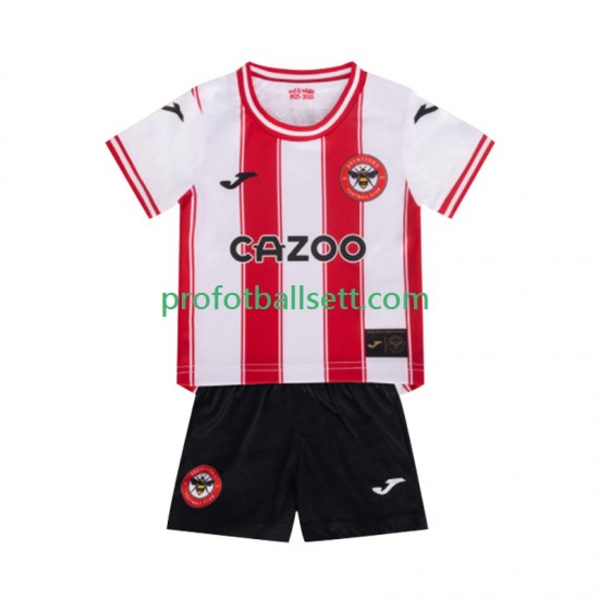 Fotballdrakt Brentford Barn Hjemmekit 2025-2026 Kortermet