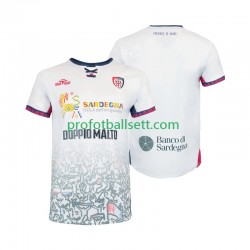 Fotballdrakt Cagliari Herre Bortekit 2025-2026 Kortermet
