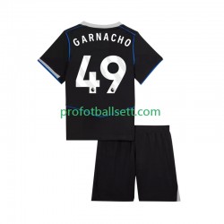 Fotballdrakt Chelsea Alejandro Garnacho 49 Barn Tredjekit 2025-2026 Kortermet