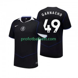Fotballdrakt Chelsea Alejandro Garnacho 49 Herre Tredjekit 2025-2026 Kortermet