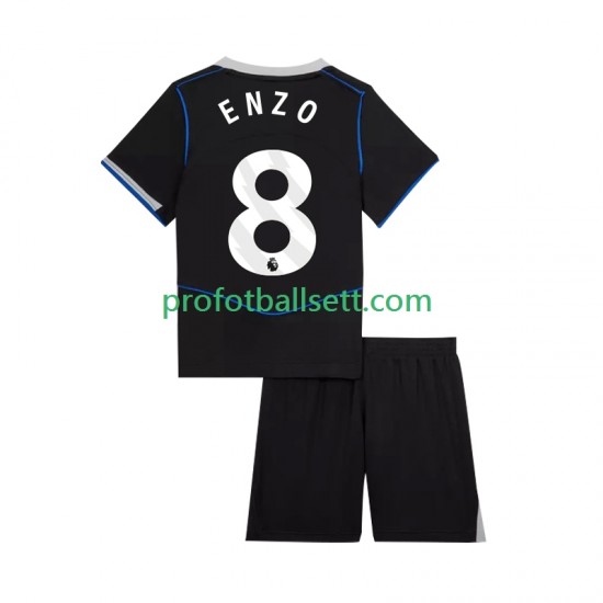 Fotballdrakt Chelsea Enzo Fernandez 8 Barn Tredjekit 2025-2026 Kortermet