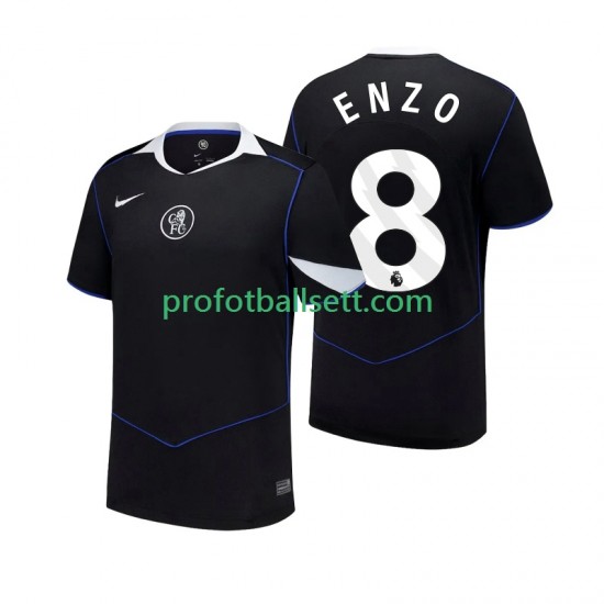 Fotballdrakt Chelsea Enzo Fernandez 8 Herre Tredjekit 2025-2026 Kortermet